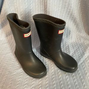 Hunter Black Rain Boots